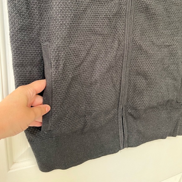 NWT Harrison Davis Men’s Knit Full-Zip Sweater Vest M Charcoal Grey - Picture 3 of 11